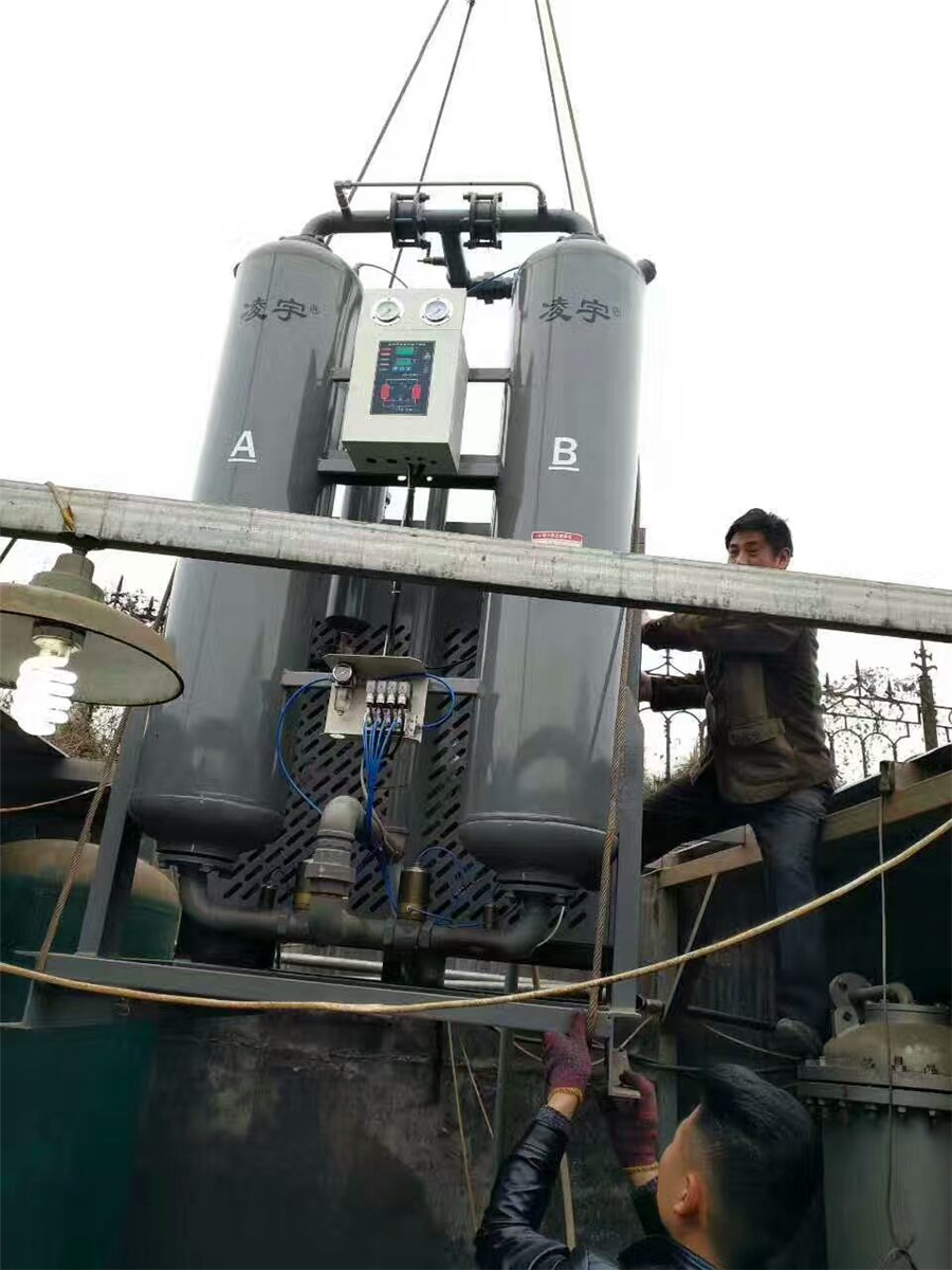 組合式干燥機安裝現場