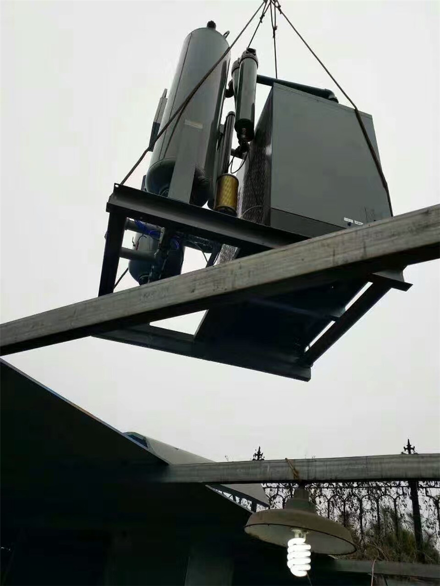 組合式干燥機安裝現場