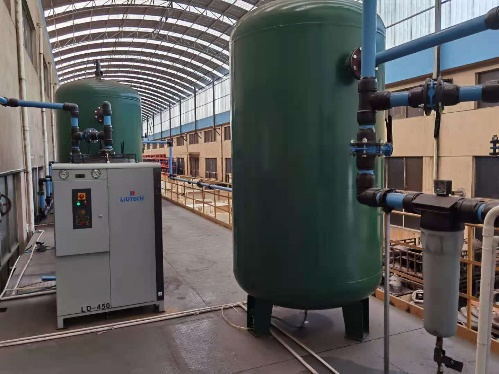 LIUTECH柳泰克全套壓縮空氣系統應用于鑄造行業